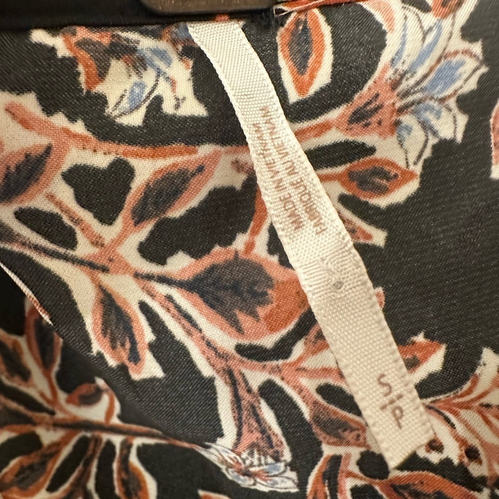 Free People Santiago Print Blouse, size small - Picture 6 of 7